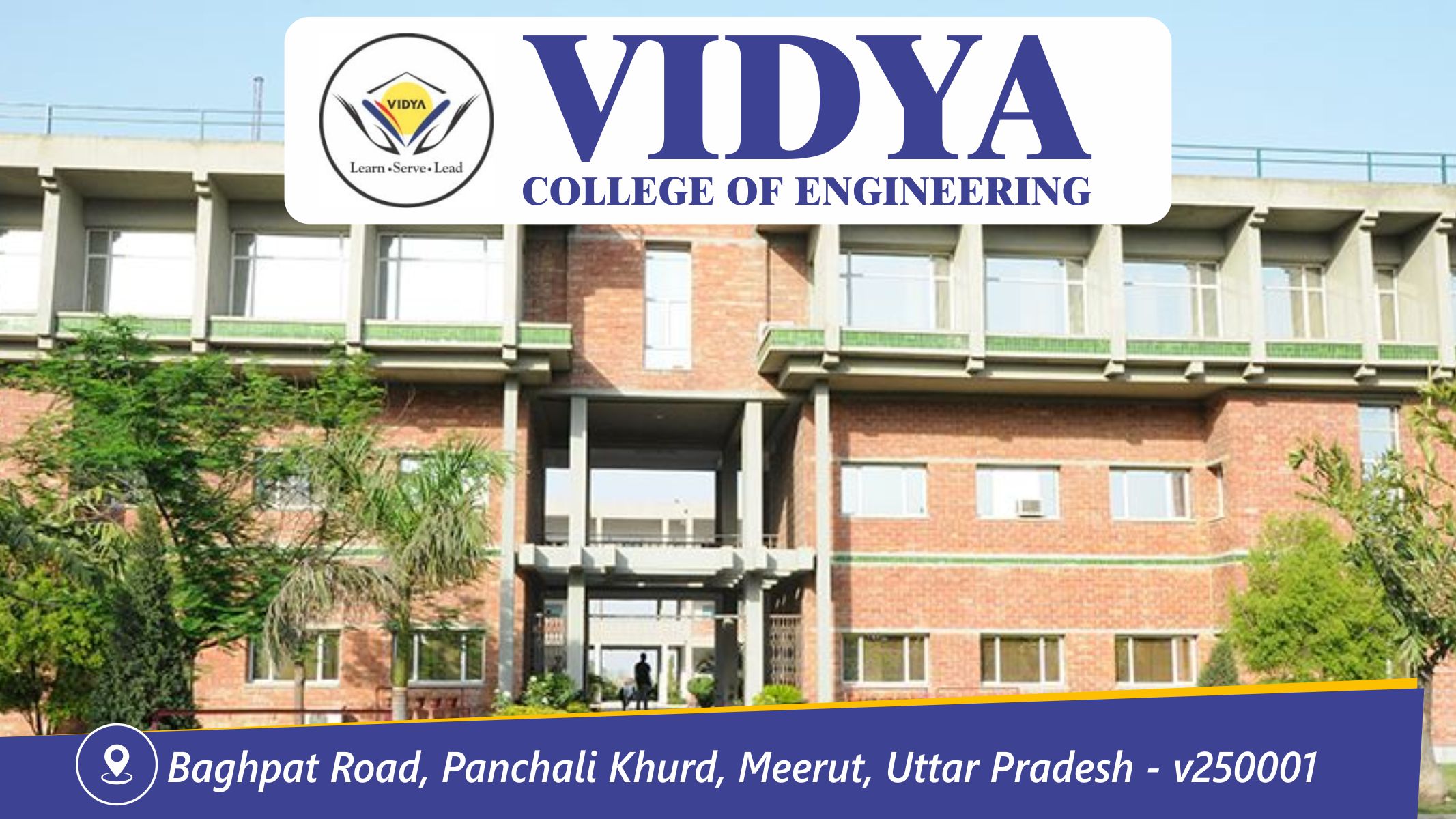 out side view of Vidya College of Engineering - VCE